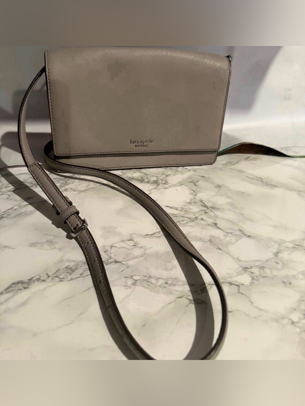 Kate Spade Gray Crossbody Bag